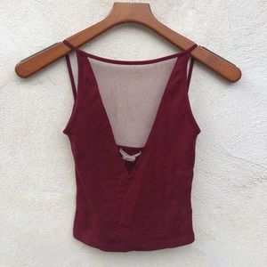 Mesh tank top